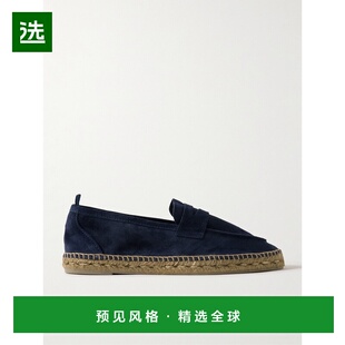 1h可退 香港直邮CastaÑer 男士 Nacho 绒面革帆布面凉鞋 NACHOT18