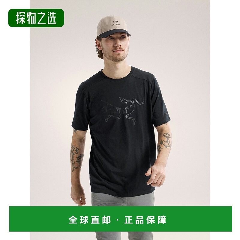 欧洲直邮Arc'teryx 始祖鸟男士T恤 IONIA MERINO WOOL LOGO SHIRT