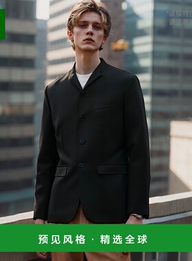 香港直邮Celine 长袖羊毛休闲夹克 2V69W092D.经典