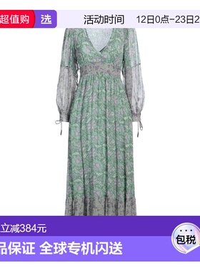 1h可退 香港直邮ANTIK BATIK 女士 长款连衣裙 green绿色 舒适时