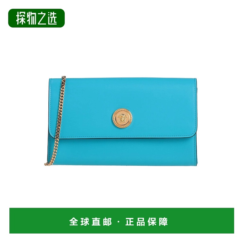 香港直邮Versace 范思哲 女士 Bags 斜挎包 blue蓝色 舒适时尚