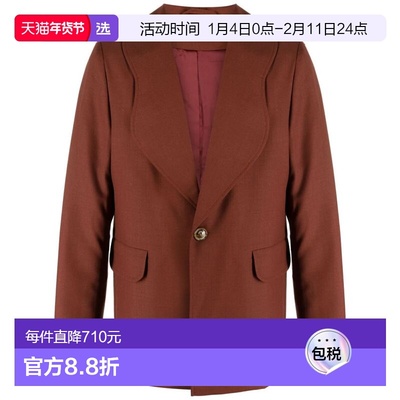 1h可退 香港直邮Séfr 男士 PEACE 西装外套 FW23PEACEWINWINE