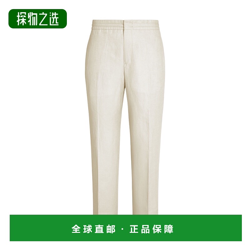 香港直邮Zegna 松紧腰带休闲裤 UDI18A7TZ32