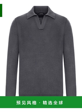 香港直邮Gran Sasso 男士POLO衫 5712014263098 AW2025 灰色
