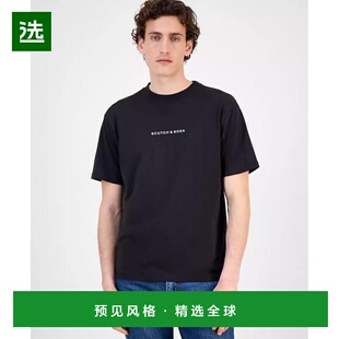 1h可退 【美国直邮】SCOTCH SODA 男士核心宽松版标志T恤 舒适百