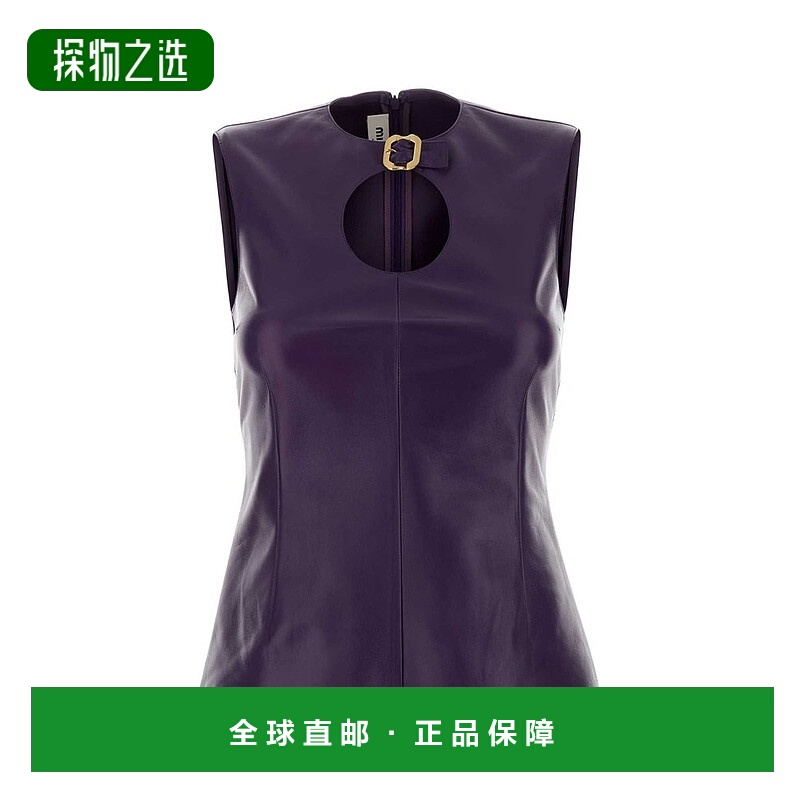 香港直邮Miu Miu 缪缪 女士 鏤空細部無袖上衣 MPT299SOOO165Z