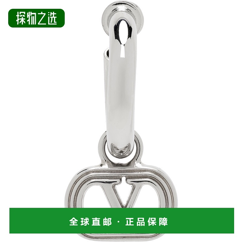 香港直邮valentino 华伦天奴 男士 单只 Mono 耳坠 7Y2J0AJ3MET