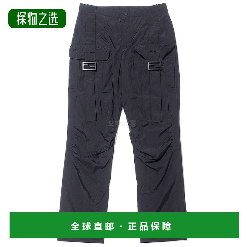 韩国直邮FENDI 长方形尼龙裤 (FAB330 AK8W) 休闲裤工装裤 F0GME