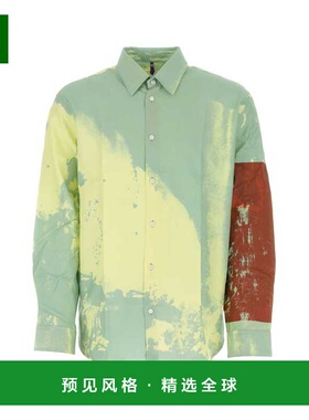 1h可退 香港直邮Oamc 男士 印花粘胶纤维宽松款衬衫 23E28OAU62VI