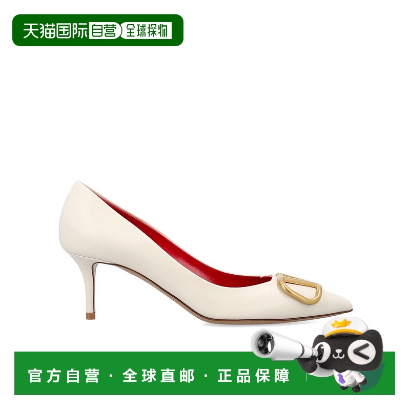 香港直邮Valentino Vlogo高跟鞋 华伦天奴一脚蹬单鞋4W2S0EN0DSH
