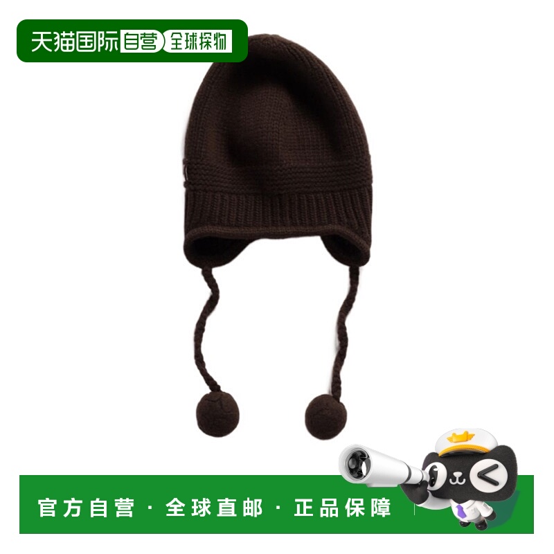 香港直邮Miu Miu 羊绒针织帽子 5HC3242F8S