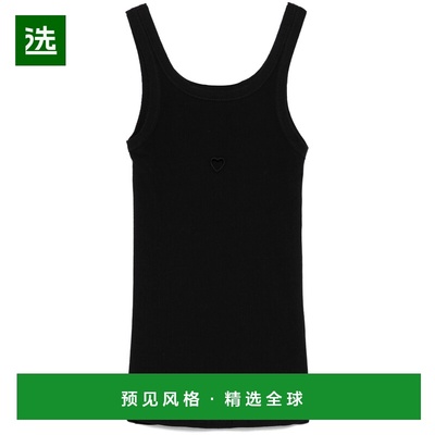 1h可退 香港直邮Baserange 女士 上衣 TOHTRBHEARTBLACK black黑