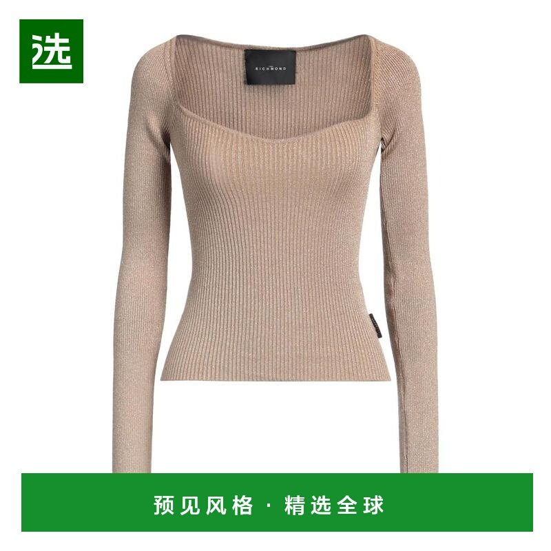 1h可退 【美国直邮】JOHN RICHMOND 女士毛衣 14485635PM 金属色,女装/女士精品,毛衣,淘宝优惠券,粉丝福利购,淘宝优惠卷
