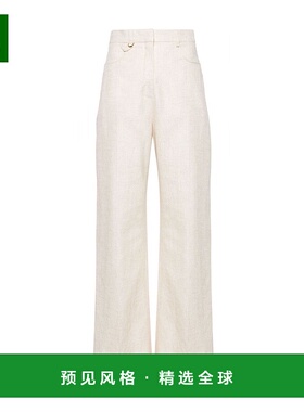 香港直邮Jacquemus 腰带环休闲裤直筒裤 241PA003-1358