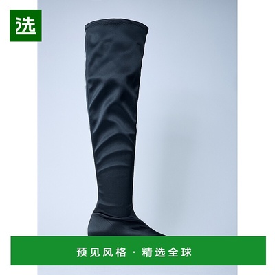 1h可退 香港直邮TOTÊME 女士 缎面及膝靴 254WAS0267FB0503