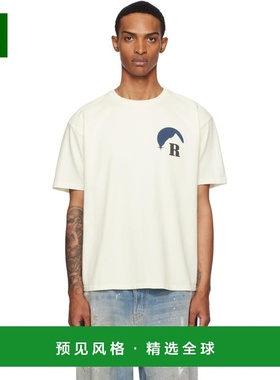 1h可退 香港直邮Rhude 男士 灰白色 Moonlight T 恤 RHPF25TT0201