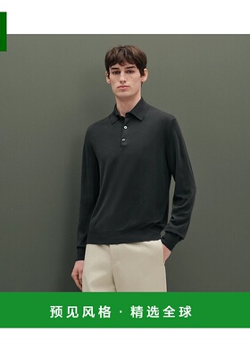1h可退 欧洲直邮HERMES 爱马仕 25秋冬 H567205HA22 男士 长袖Pol