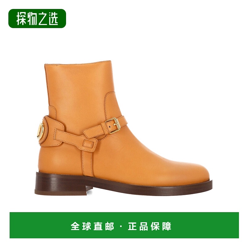 香港直邮Valentino 圆头短筒靴 WS0MT2HWS华伦天奴