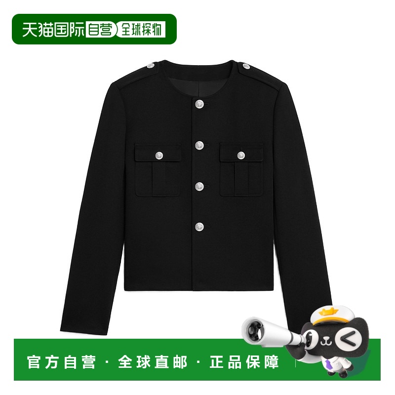 香港直邮Celine 长袖羊毛休闲夹克 2V42X092D.