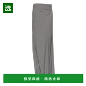 香港直邮Entire Studios 女士 1h可退 LUMIERE 围巾领深灰色半身