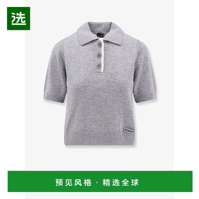 1h可退 香港直邮Pinko 品高 女士 Front and Details 灰色带LogoP