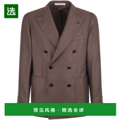 1h可退 1SMC20KAI120028T5119 棕色夹克 香港直邮Tagliatore 男士