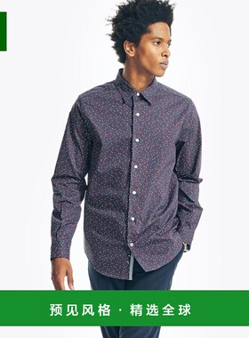 【美国直邮】Nautica|Nautica 男式 Navtech 修身印花衬衫