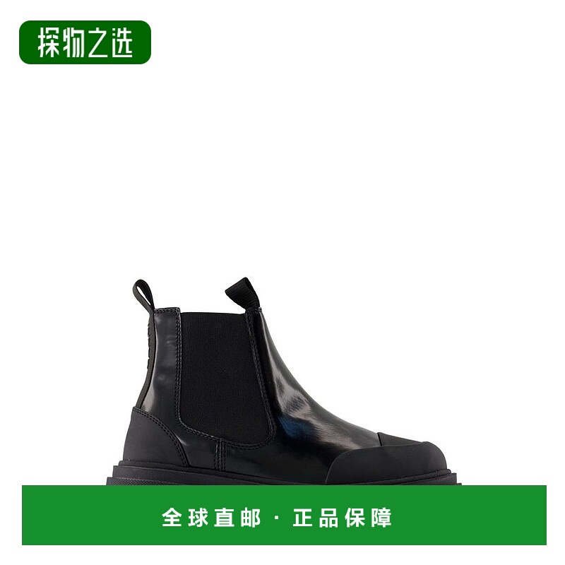 香港直邮GANNI 甘尼 女士 Low Chelsea 靴子 S3242