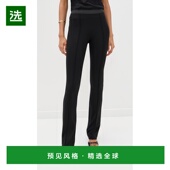 香港直邮THE 长裤 GARMENT Chloe 1h可退 超长款 女士 black黑色