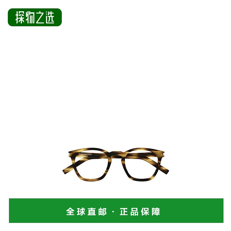 香港直邮Saint Laurent 徽标平光镜 SL30SLIM