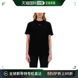 logo标识短袖 T恤 White 香港直邮Off OWAA089S24JER009