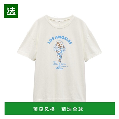 香港直邮RAG & BONE 女士T恤 AW2025 WCC25PT034MI36CHALK短袖