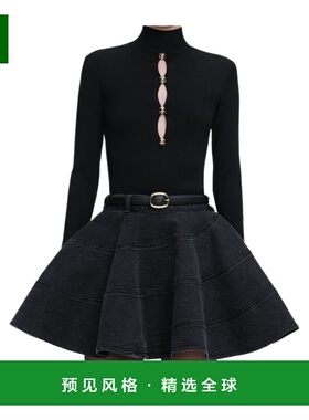 香港直邮SELF-PORTRAIT 女士连衣裙 RS26138TB SS2026 黑色 Pullo