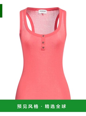 1h可退 香港直邮Dondup 女士 背心上衣 red红色 舒适时尚