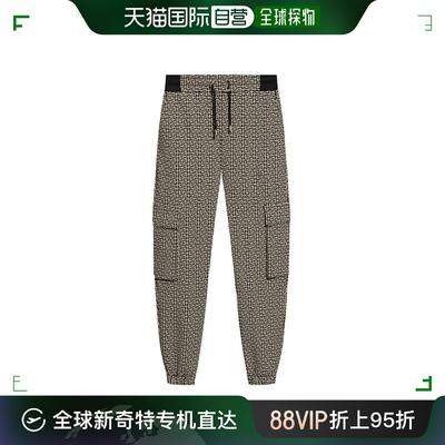 香港直邮Balmain 徽标运动裤 CH0OB310JC97