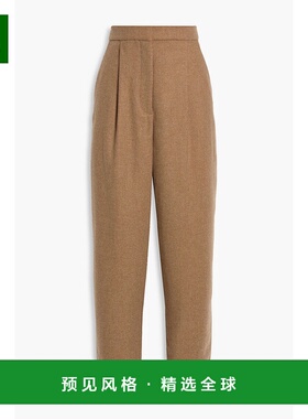 1h可退 香港直邮VERONICA BEARD 女士 Netta 法兰绒锥形长裤 2409