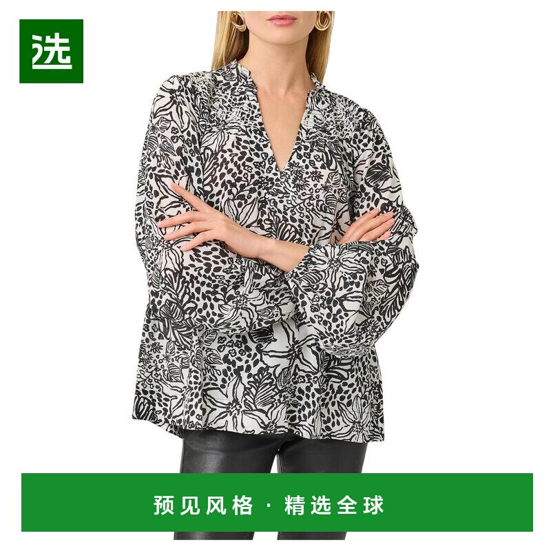 1h可退 【美国直邮】lilly pulitzer 女士 衬衫长袖上衣罩衫女装