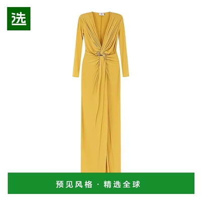 香港直邮ELISABETTA FRANCHI 女士大衣 ABR2961E2EV4 CO 浅黄色