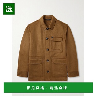 1h可退 香港直邮Brioni 布里奥尼 男士 磨毛山羊绒夹克 SGPQ0LOA3