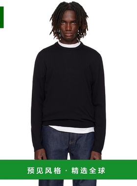 1h可退 香港直邮Acne Studios 艾克妮 男士 黑色毛衣 B60364针织
