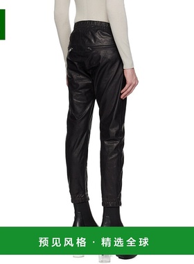 香港直邮Rick Owens Luxor 皮休闲裤 RU01D3395LSU09卫裤