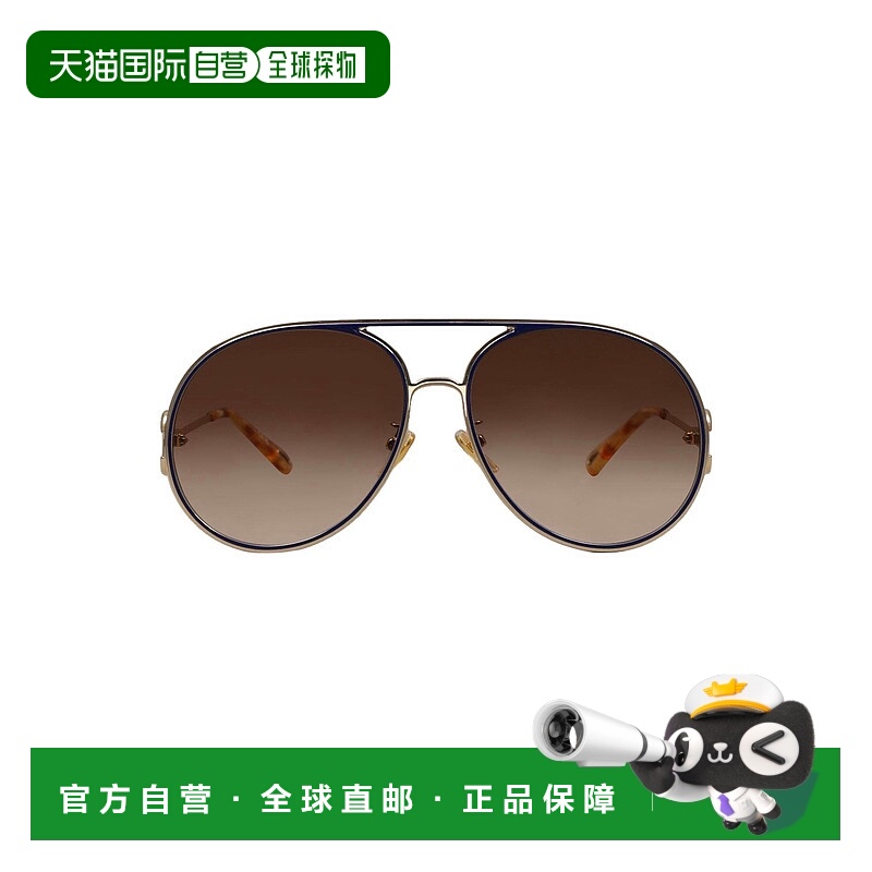 1h可退 香港直邮Chloe 蔻依 女士 太阳眼镜 blue蓝色 舒适时尚