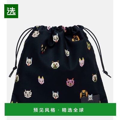 1h可退 香港直邮LOEWE 罗意威 女士 x Louis Wain Cat 小号牛仔布