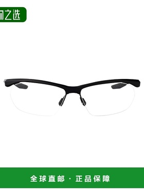香港直邮Nike 耐克 男士 哑光黑色醋纤眼镜 NIKE7401001
