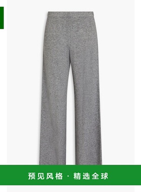 1h可退 香港直邮VINCE 女士 混杂针织阔腿裤 V053684661 grey灰色
