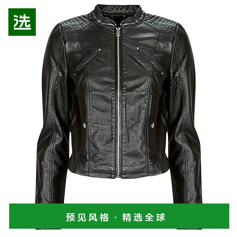 欧洲直邮Vero Moda 女士 VMFAVODONA COATED JACKET NOOS 皮衣/合