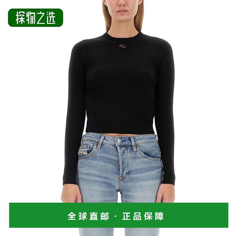 1h可退 欧洲直邮diesel 女士 上装T恤针织衫羊绒羊毛