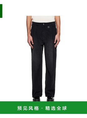 香港直邮WOOYOUNGMI 男士休闲裤 W253PT13BLACK832B AW2025