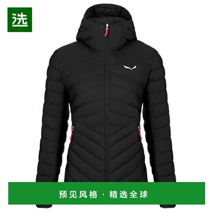 香港直邮SALEWA 女士户外软壳衣 1042636BLACKOUT