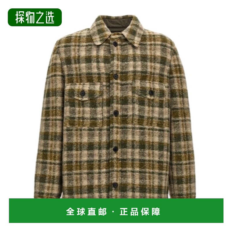 香港直邮Isabel Marant 格纹休闲夹克 VE0052HDB3D04H